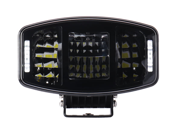 Nieuw Ollson Full Led Jumbo Verstraler 100W Met Wit & Oranje Stadslicht!